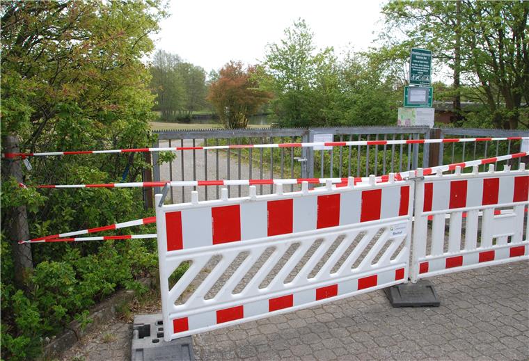 Betreten verboten: Der Sieverner See ist für die Nicht-Anlieger nicht mehr zugänglich. Zuletzt kam es dort zu größeren Treffen, unter anderem von Jugendlichen.