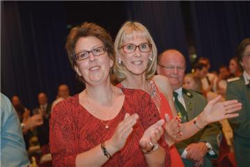 Bezirksschützenball in der Stadthalle Bremerhaven. Foto: Schimanke