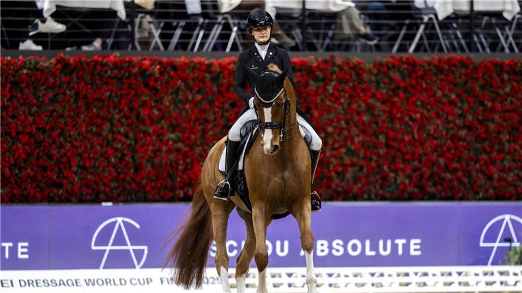 Bianca Nowag-Aulenbrock erlebte mit Florine ihr erstes Final-Turnier.