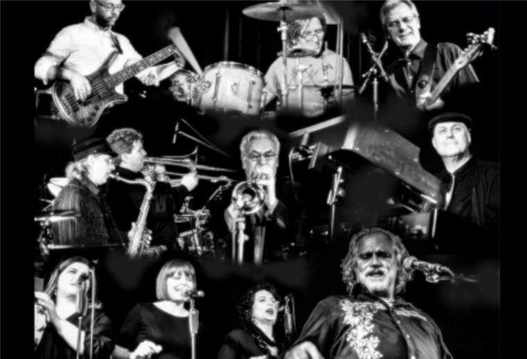 Musikercollage von Sheffield Steel