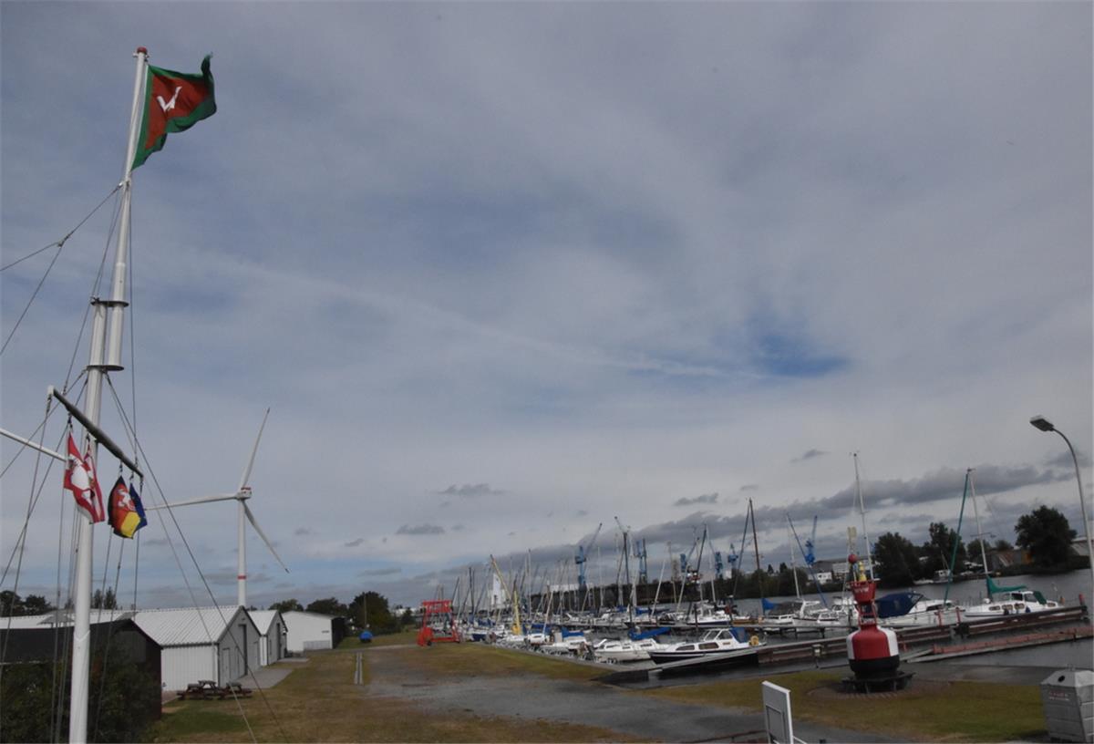 Gelände des Wassersportvereins Wulsdorf