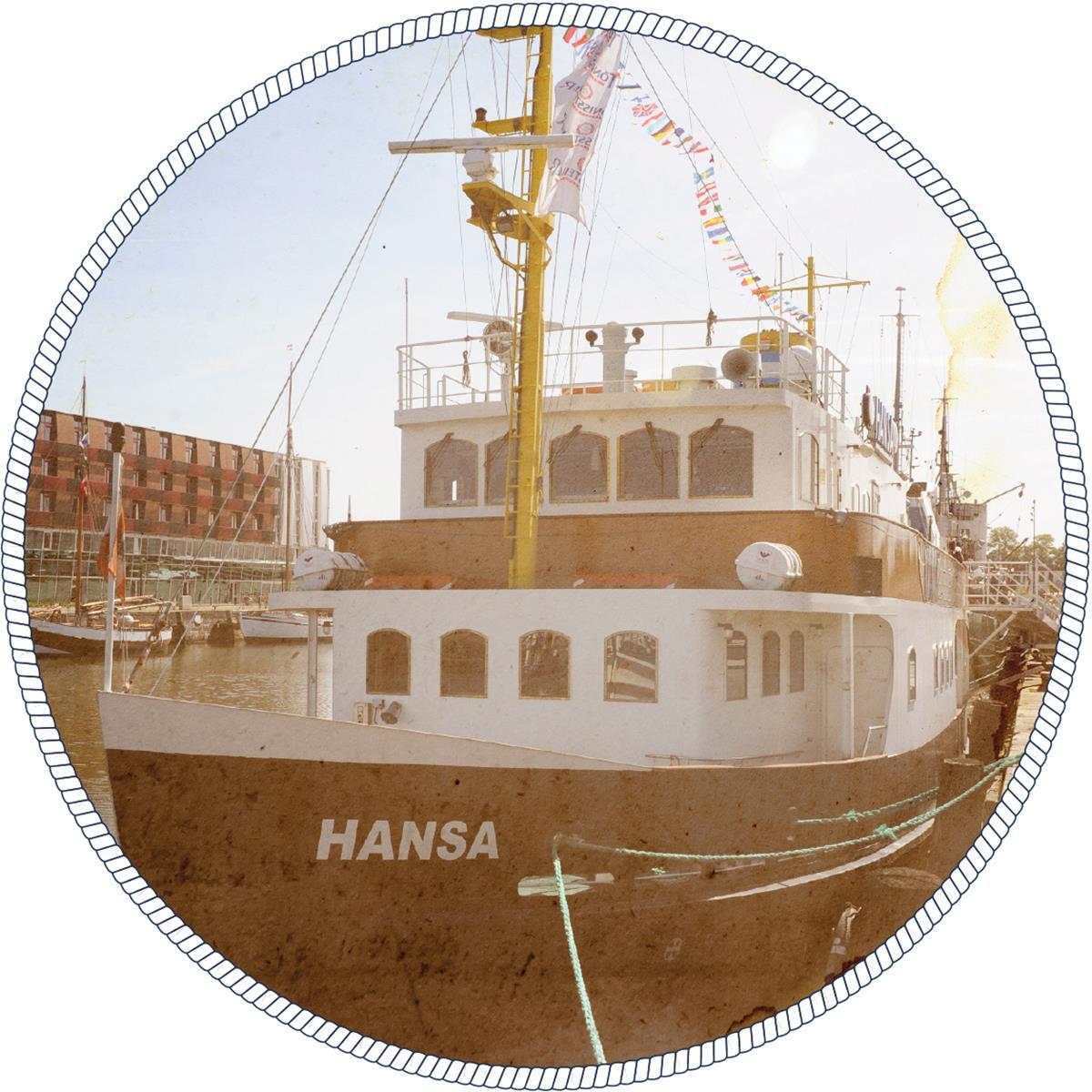 Tigerfell trifft Zwerchfell - „Dinner for One“ auf der MS Hansa MS Hansa