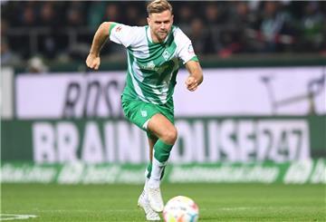 Werders Niclas Füllkrug am Ball