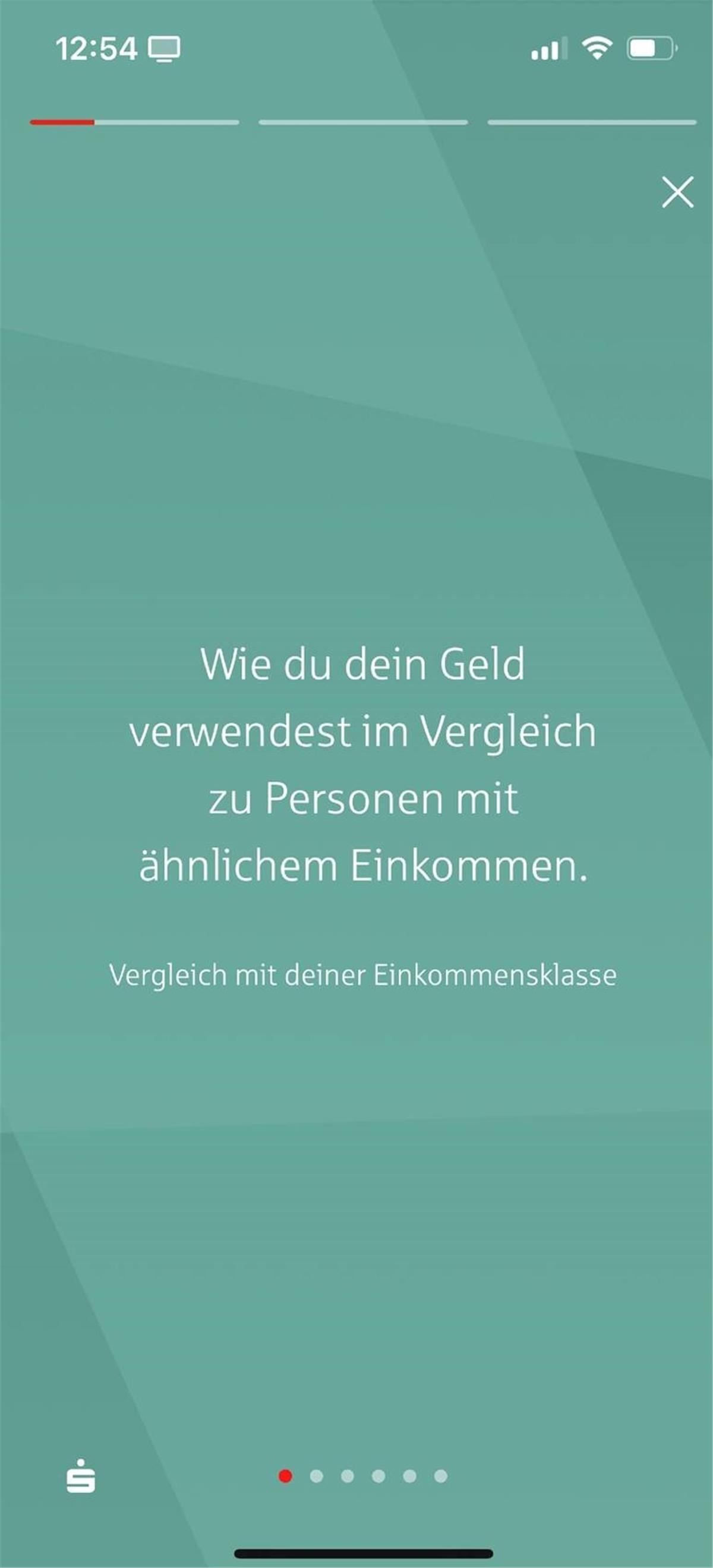 All deine Finanzen im Blick mit der Sparkassen-App Screenshot Finanzplaner App Sparkasse