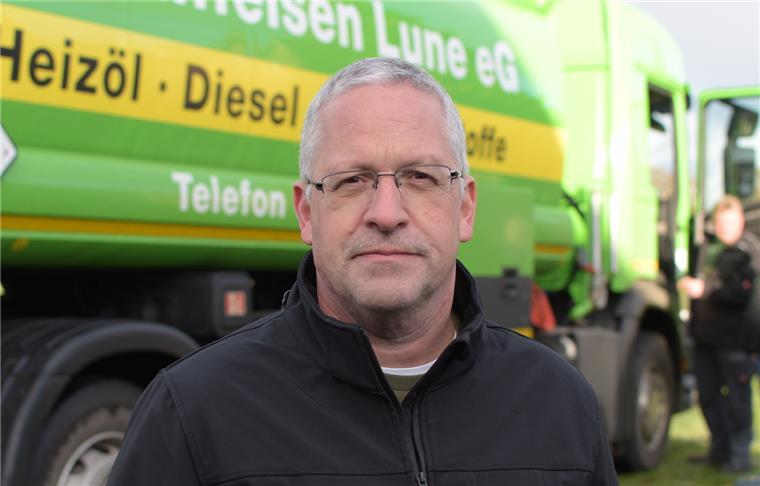 Wie kommen Öl- und Pelletkunden jetzt an die Hilfsgelder? Axel von Glahn, Disponent und Standortleiter der Raiffeisen Lune in Geestenseth
