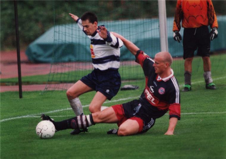 Leher TS erinnert sich gerne an den Besuch des großen FC Bayern