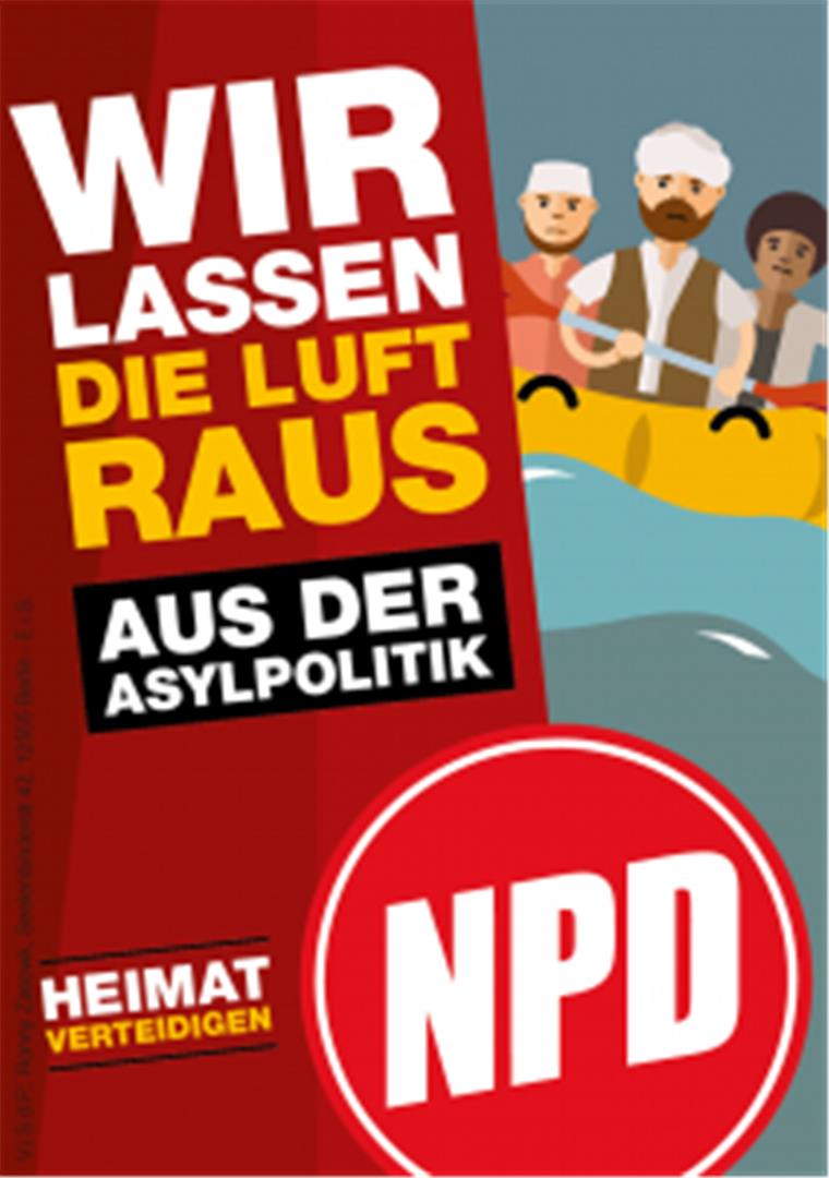 Zur Bundestagswahl 2017 haben die Parteien ihre Wahlplakate in den Straßen aufgehangen.