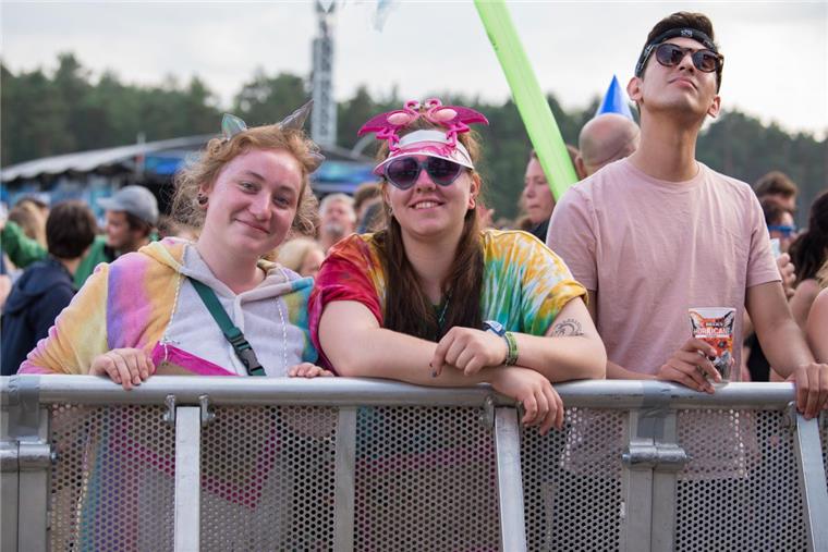 Immer auf dem Sprung: Die Leoniden rocken die Mountain Stage.