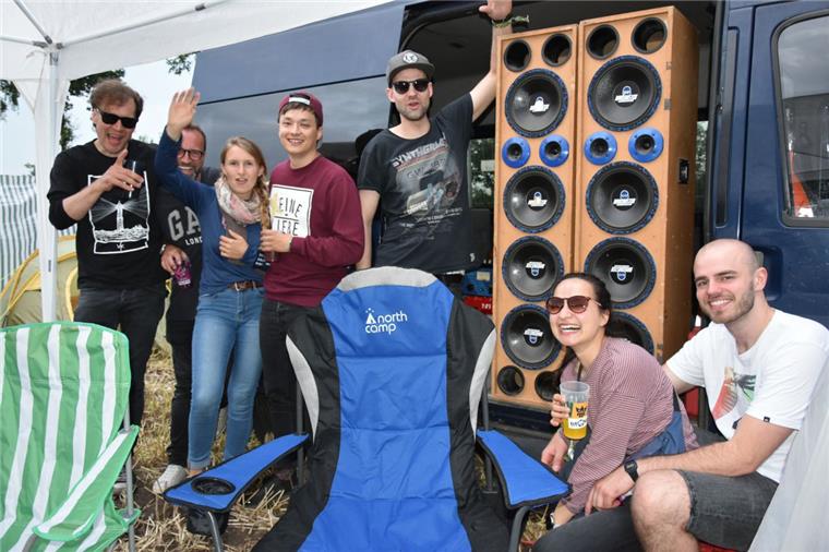 Immer auf dem Sprung: Die Leoniden rocken die Mountain Stage.