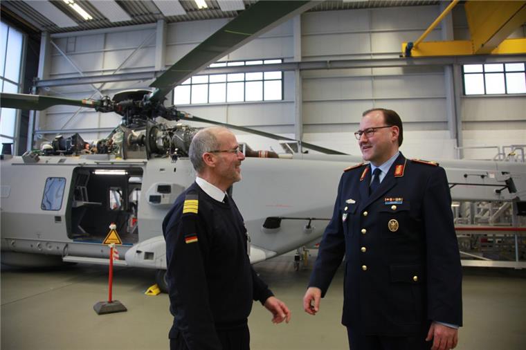 Nordholz: General besucht Bewerbertag der Marineflieger