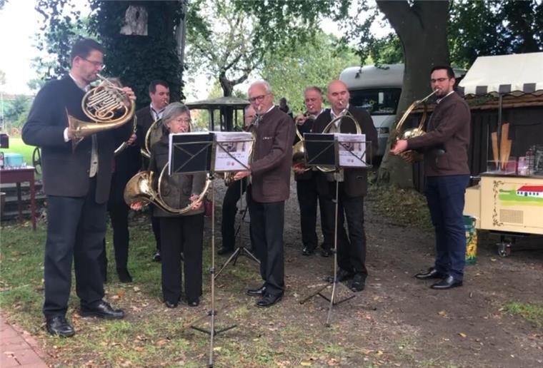 Parforcehornbläsern des Hegeringes aus Delmenhorst