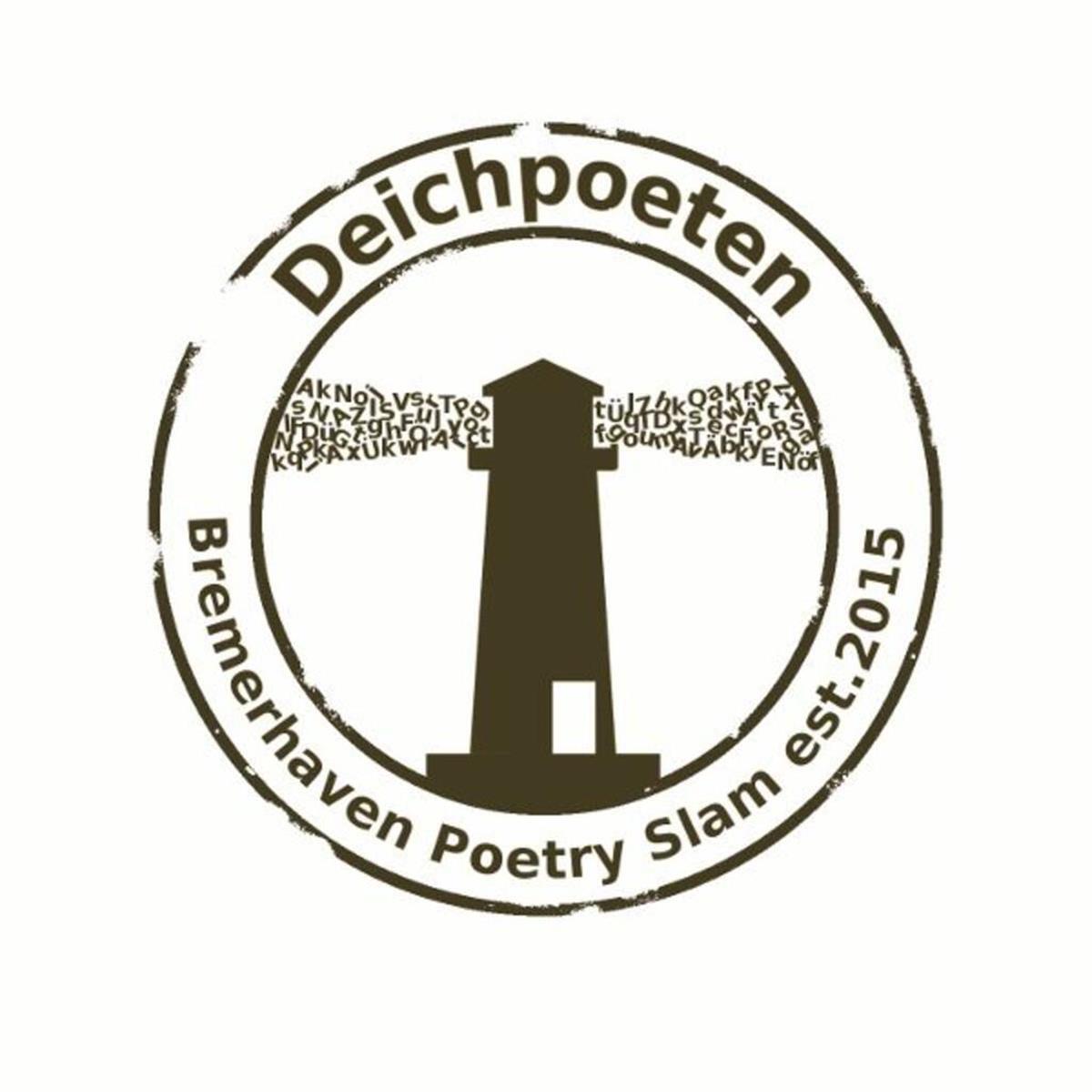 Poetry-Slam-Meisterschaft in Bremerhaven Logo Deichpoeten