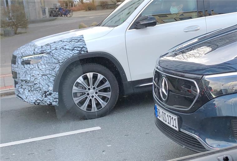 Erwischt: Mercedes-Erlkönig in Bremerhaven