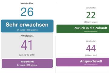 Wie jung bist du im Kopf geblieben? Dieser Test verrät es dir