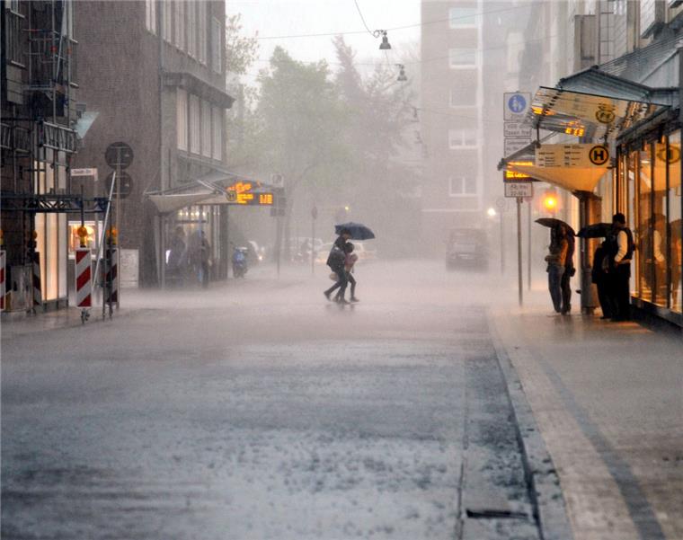 Die Wetterextreme in Bremerhaven
