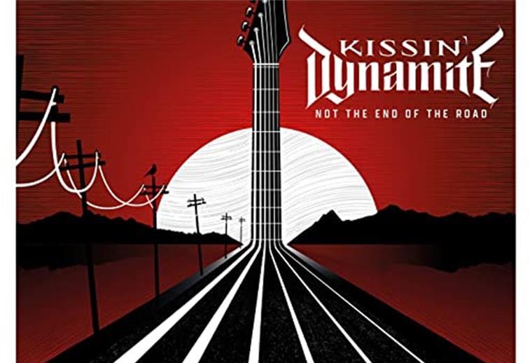 Da geht der Beat ab! Albumcover Kissin' Dynamite - "not the end of the road"