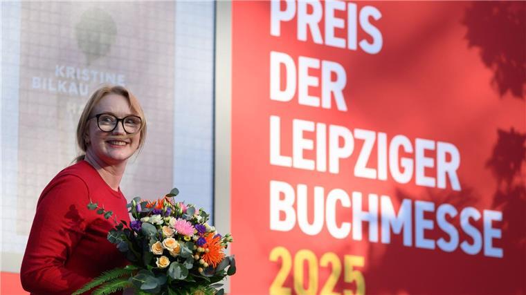 Bilkau gewinnt den Belletristik-Preis der Leipziger Buchmesse.