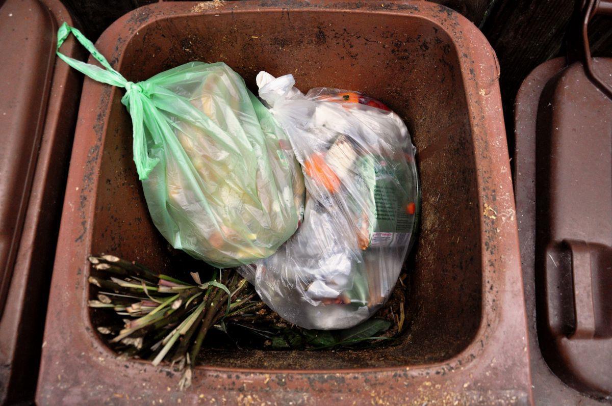 Zu viel Plastik: Das Dilemma mit der Biotonne Biomüll sollte man nicht in Plastiktüten verpacken, denn Plastik lässt sich nicht kompostieren.
