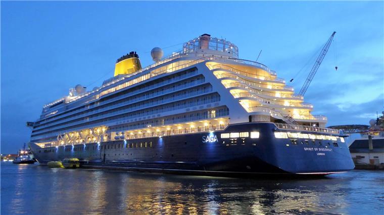 Bis Ende Januar liegt das Schiff in der Lloyd Werft.