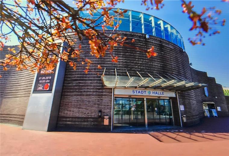 Bis zum 26. März findet hier nichts statt: Stadthalle Bremerhaven.