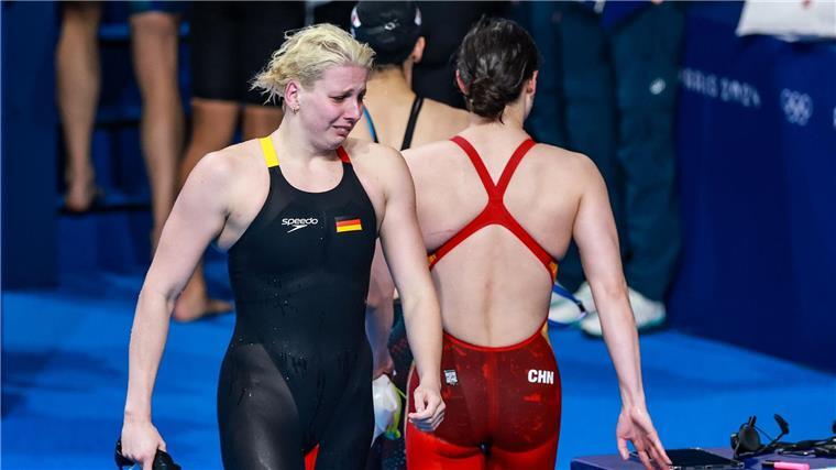 Schwimmerin Köhler fordert: Auch vierte Plätze würdigen Bitterlich enttäuscht: Angelina Köhler verpasst Bronze, hofft aber auf Wertschätzung.