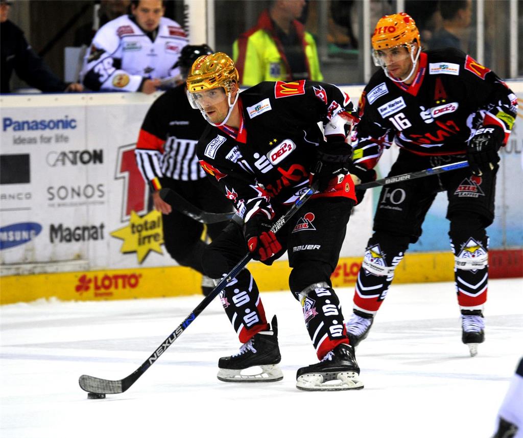 Björn Bombis traf in Dresden zum 3:0. Foto Scheschonka