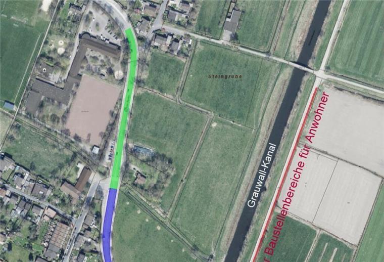 Sanierung der Ortsdurchfahrt Weddewarden Planung der Sanierungsarbeiten der Wurster Straße in Weddewarden.
