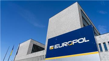 Blick auf das Gebäude von Europol. Europol ist die EU-Polizeibehörde mit Sitz in Den Haag.