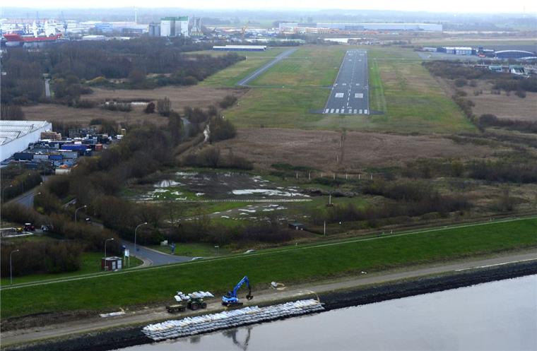 Zusammengefasst! Das war der Montag im nord24-Land Blick auf den geplanten Standort für den Offshore-Terminal.