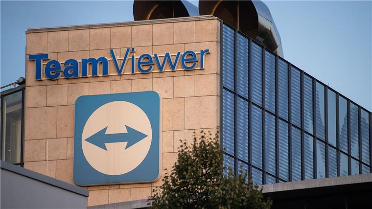 Blick auf den Hauptsitz von Teamviewer in Göppingen.