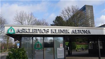 Blick auf die Asklepios Klinik Altona.