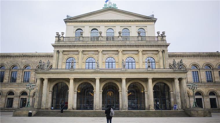 Blick auf die Staatsoper in Hannover.