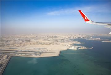 Blick auf Doha in Katar