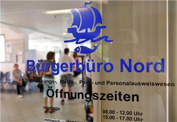 Blick in das Bürgerbüro Nord. 