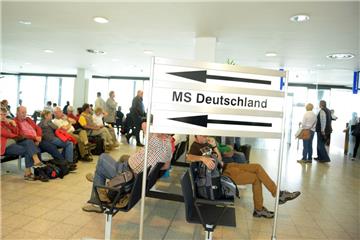 Blick in das Terminalgebäude.