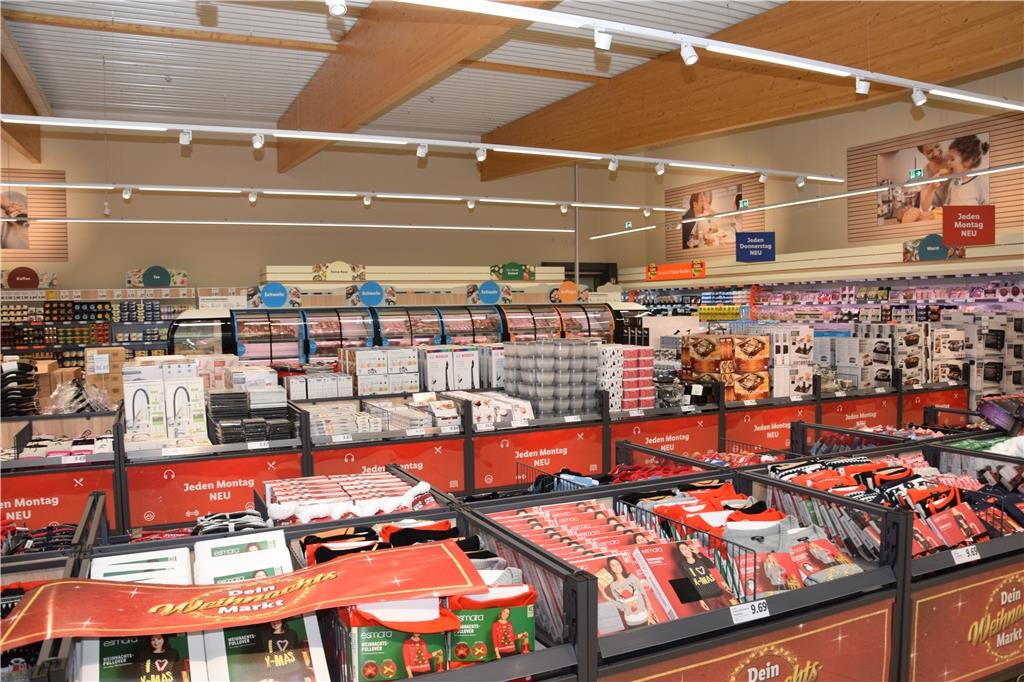 Blick in den Lidl-Markt.
