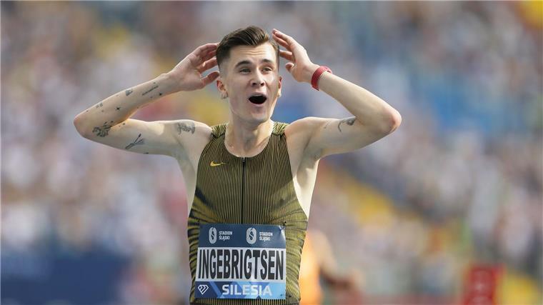 Stab-Star Duplantis und Ingebrigtsen mit Weltrekorden Blieb mehr als drei Sekunden unter dem alten 3000-Meter-Weltrekord: Jakob Ingebrigtsen.