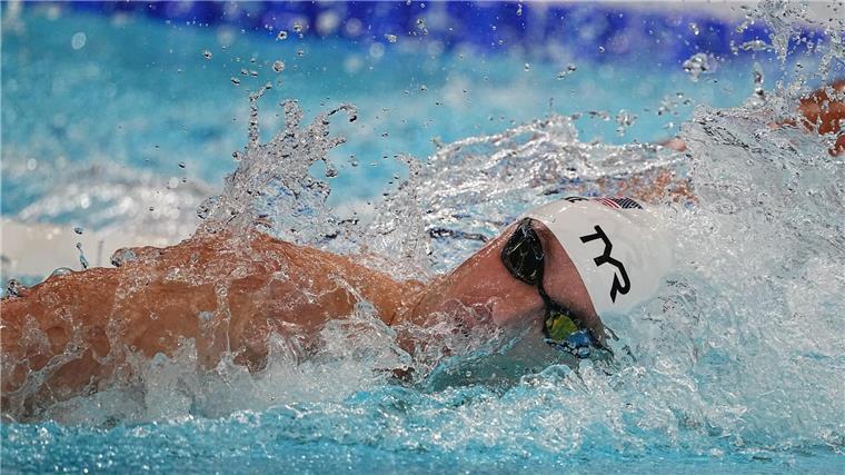 Große Schwimm-Show ohne Wellbrock: Finke knackt Weltrekord Bobby Finke hat den Weltrekord über 1500 Meter Freistil geknackt.
