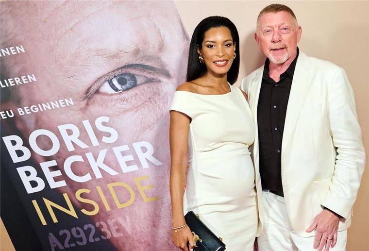 Boris Becker mit seiner Frau Lilian de Carvalho Monteiro.