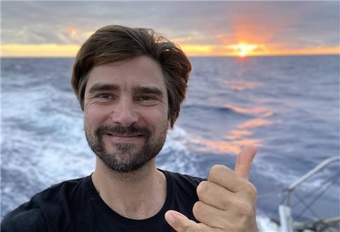 Boris Herrmann wird heute Nacht im Ziel erwartet.