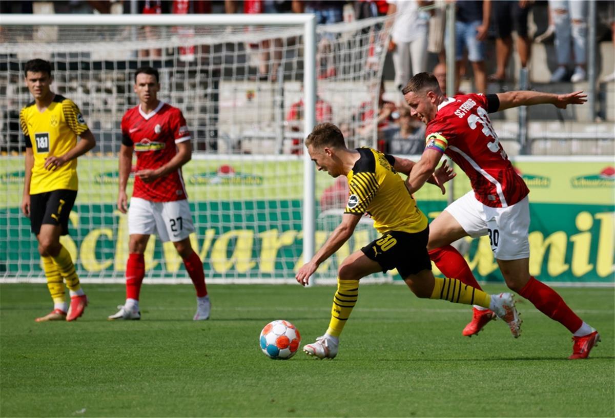 Bundesliga: Dortmund scheitert in Freiburg Borussia Dortmund rennt einem Rückstand hinterher. Letztlich gelang aber nur der Anschlusstreffer.