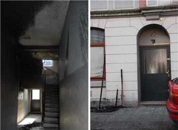 Brandstiftungen in Treppenhäusern wie hier in der Heinrichsstraße will die Polizei Bremerhaven verhindern.