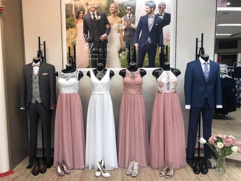 Braut, Bräutigam und Trauzeugen finden im Modehaus Schult das passende Outfit für die Hochzeit