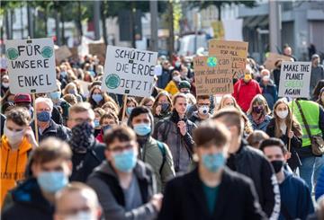 Demo von "Fridays for Future"