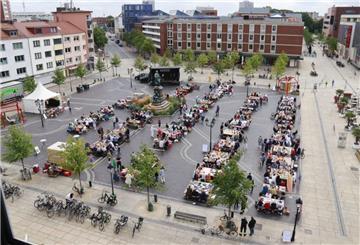 Bürgerbrunch auf dem Theaterplatz 