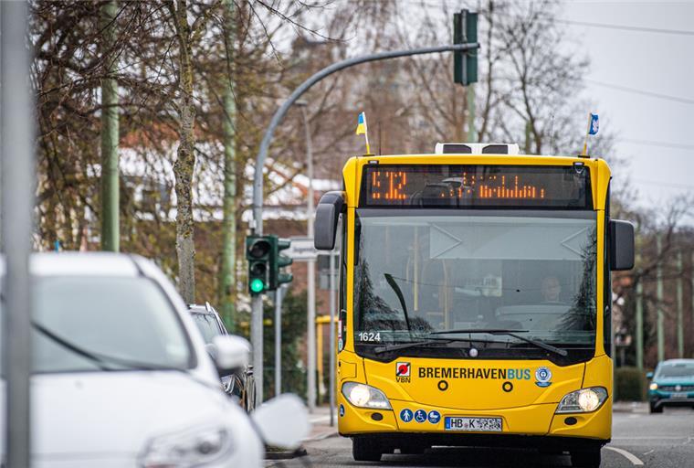 So fährt Bremerhaven Bus in den Sommerferien Ein Linienbus von Bremerhaven Bus