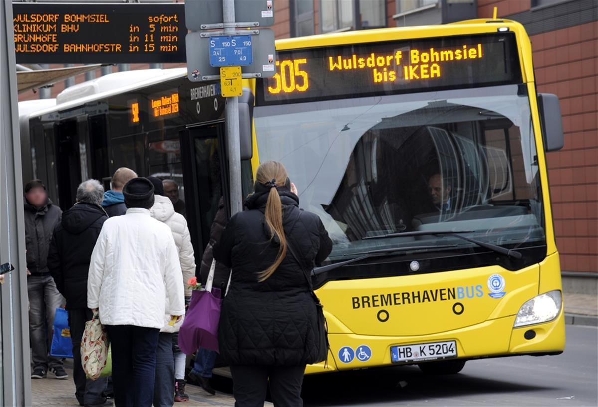Bremerhaven Bus setzt auch bei einer möglichen Ausgangssperre auf den normalen Fahrplan.