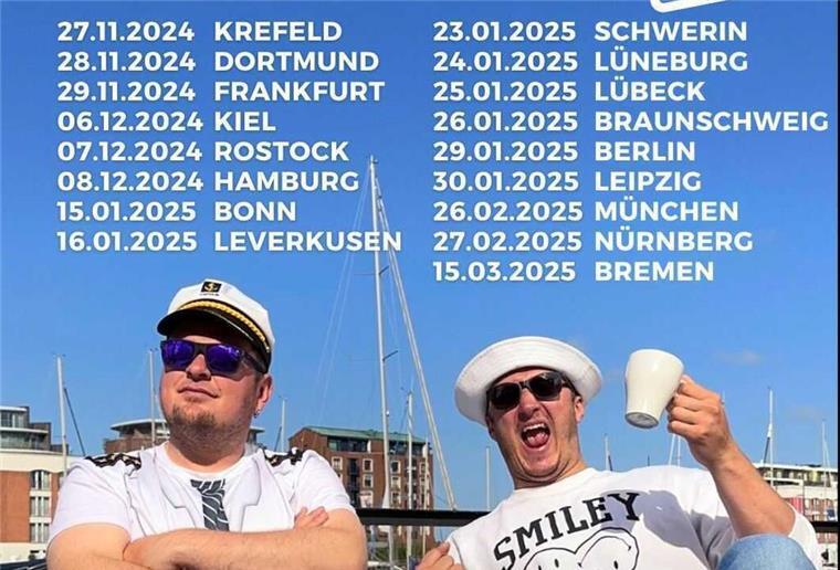 Bremerhavener Comedy startet durch: Die Tourtermine stehen fest.