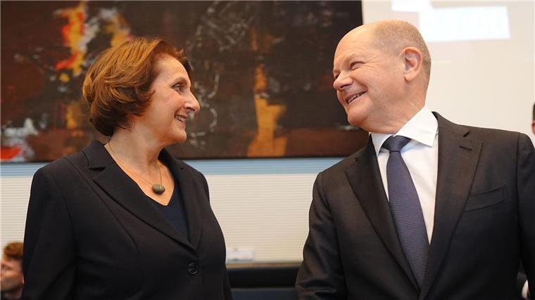 Britta Ernst brachte Scholz zum Sport. (Archivbild)