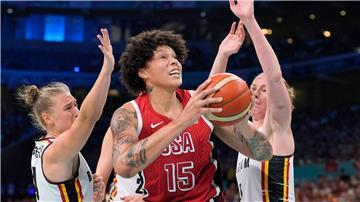 Brittney Griner kennt das Gefühl russischer Gefangenschaft - über die Freilassung vieler ihrer Landsleute hat sie sich nach dem Sieg gegen Belgien sehr gefreut.